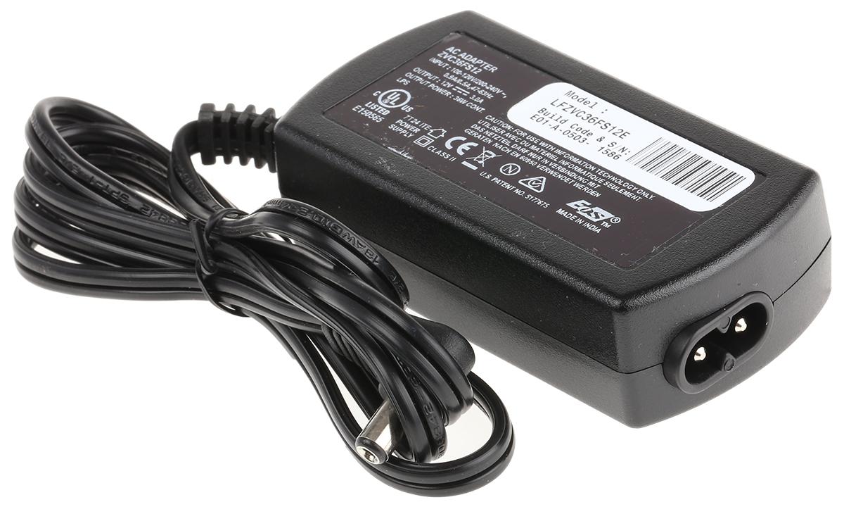 EOS Power Brick AC/DC Adapter 12V dc Output, 3A Output