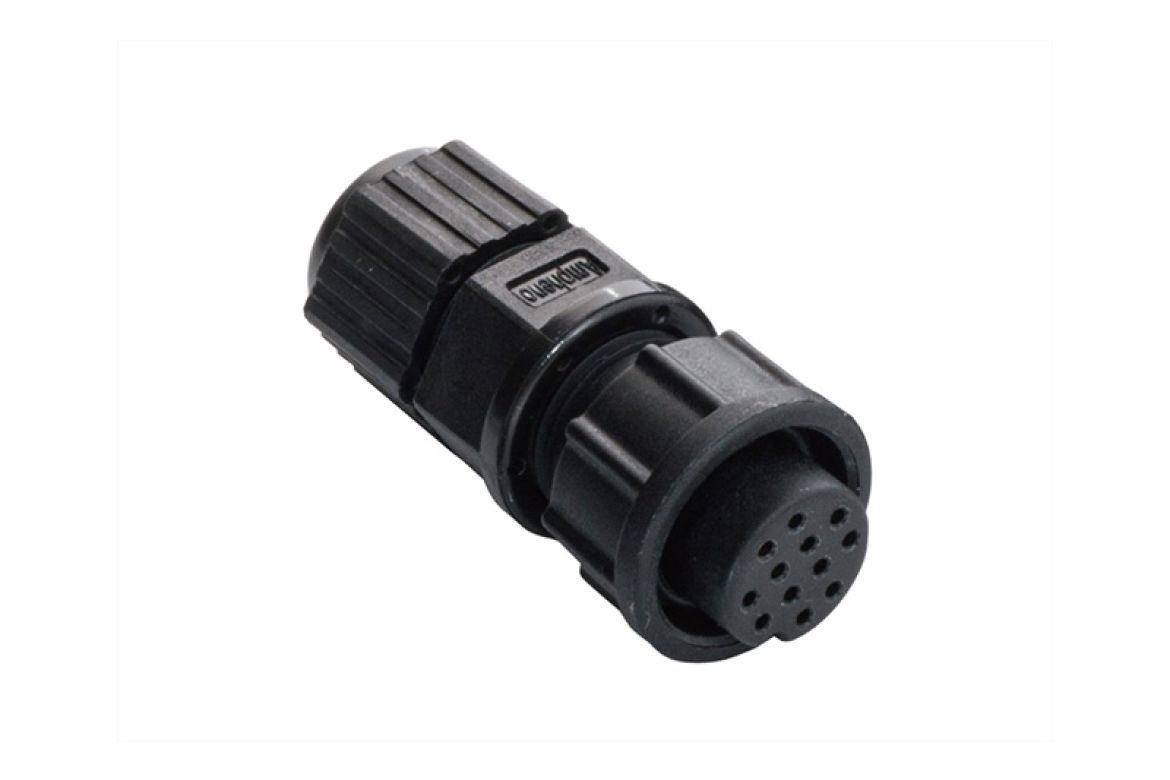 Amphenol Industrial Industrial Circular Connector, 2 Contacts, Threaded, Standard Connector, Socket, Female, IP68, Ceres