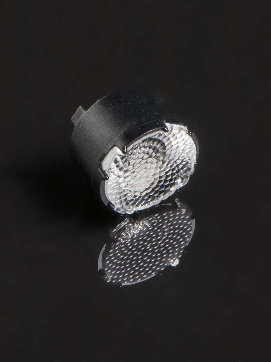 Ledil FP16562_LISA3-WWW-PIN, Lisa Series LED Optic & Holder Kit, 60 ° Wide Beam