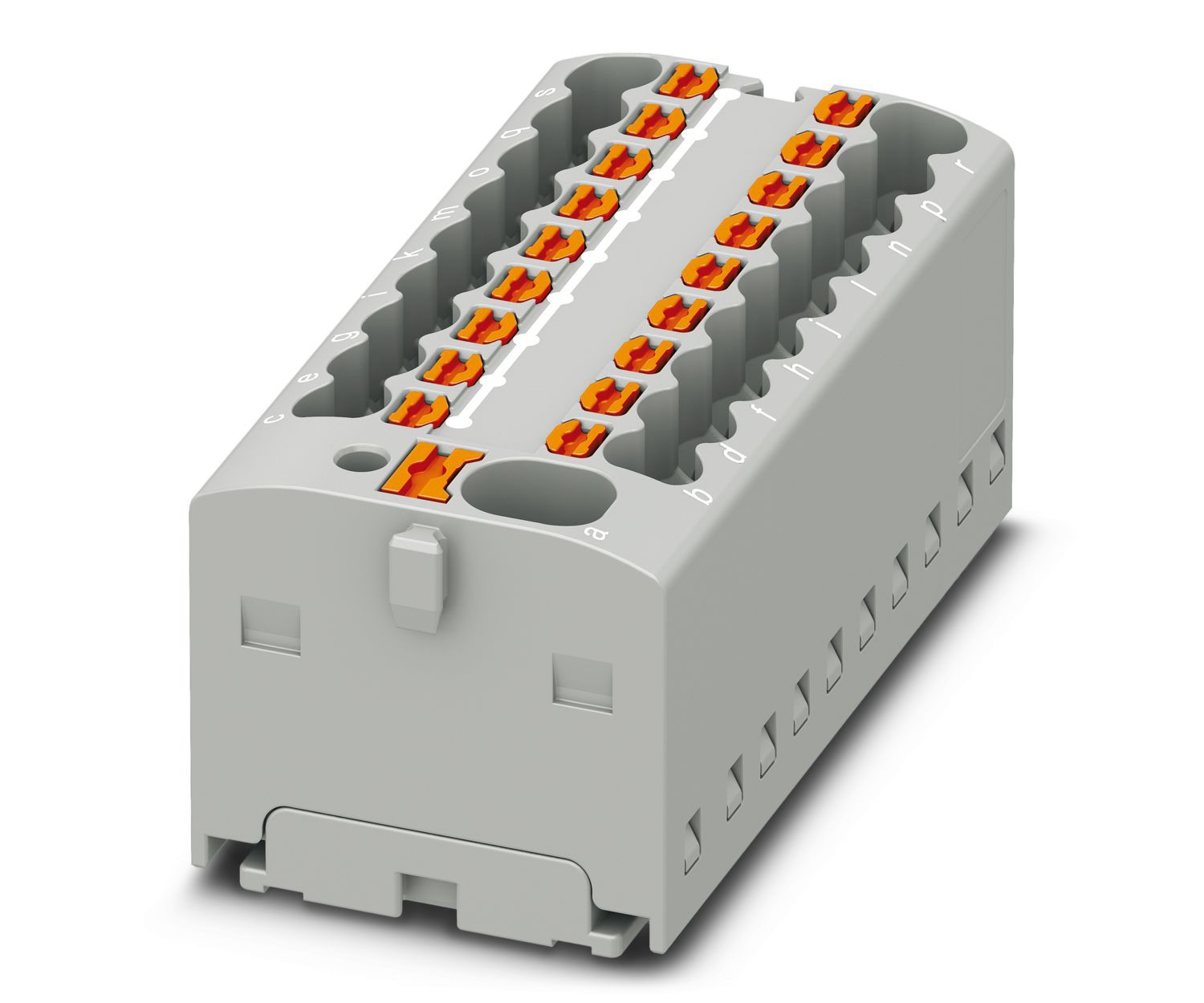 Phoenix Contact Distribution Block, 19 Way, 2.5mm², 17.5A, 450 V, Blue
