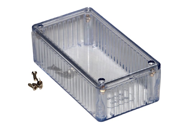 Hammond 1591T Series Polycarbonate Enclosure, IP54, 120 x 65 x 40mm