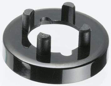 Sifam 11.5mm Black Nut Cover, N110-BLK