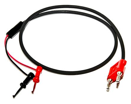 Mueller Electric Test lead, 300V, Black/Red, 0.9m Lead Length
