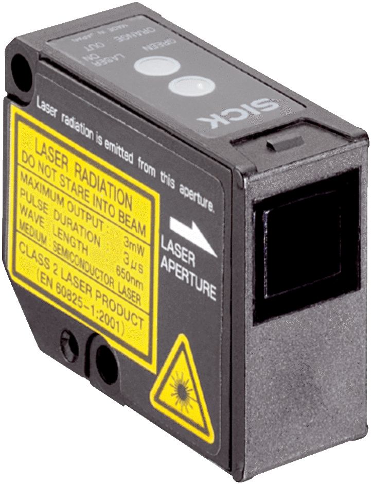 SICK Retroreflective Photoelectric Sensor, Block Sensor, 10 m Detection Range