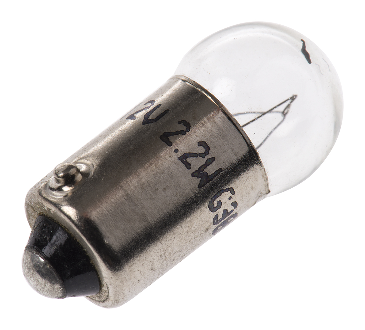 RS PRO BA9s Indicator Light, Clear, 12 V, 183 mA, 4000h
