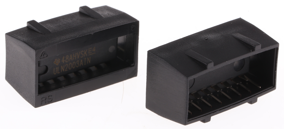Texas Instruments ULN2003AIN, 7-element NPN Darlington Transistor, 500 mA 50 V, 16-Pin PDIP