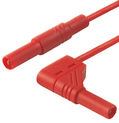 Hirschmann Test & Measurement, 32A, 1000V ac/dc, Red, 1m Lead Length