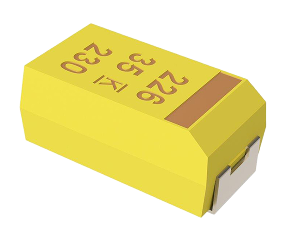 KEMET 10μF MnO2 Tantalum Capacitor 50V dc, T491 Series