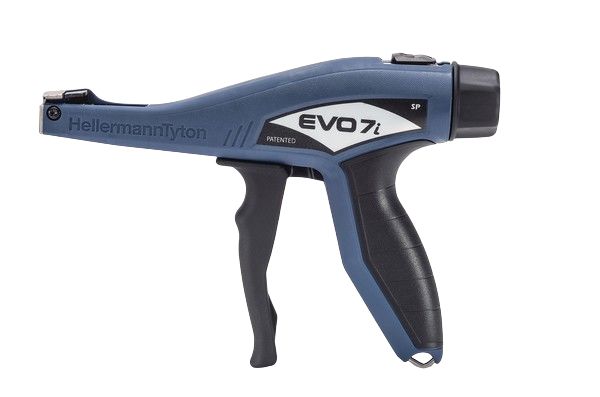 HellermannTyton EVO7iSP Cable Tie Gun, 2.5 → 4.8mm Capacity