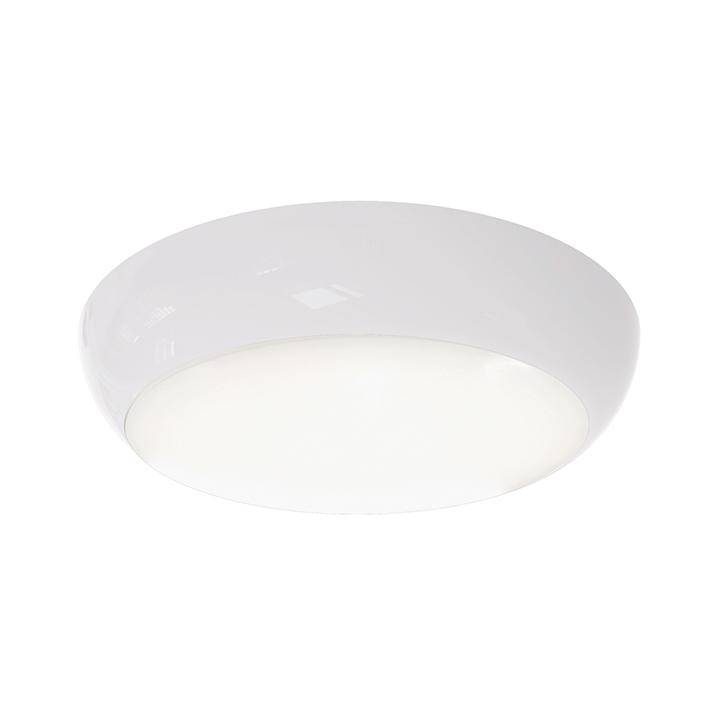 Ansell Lighting Circular LED Bulkhead Light, 8 W, 220/240 V, , Lamp Supplied, IP65, ADSILED