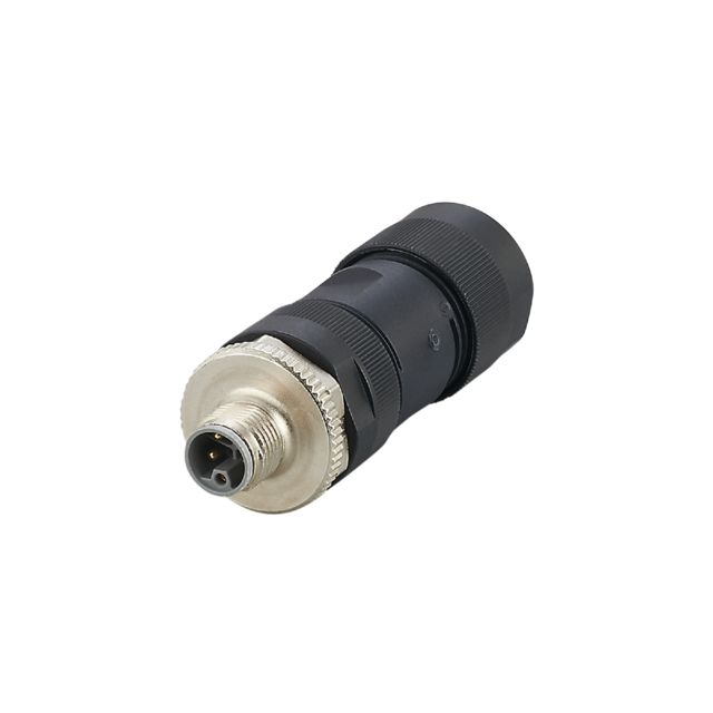 ifm electronic Industrial Circular Connector, 1 Contacts, Screw, M12 Connector, Plug, Male, IP67, E Series
