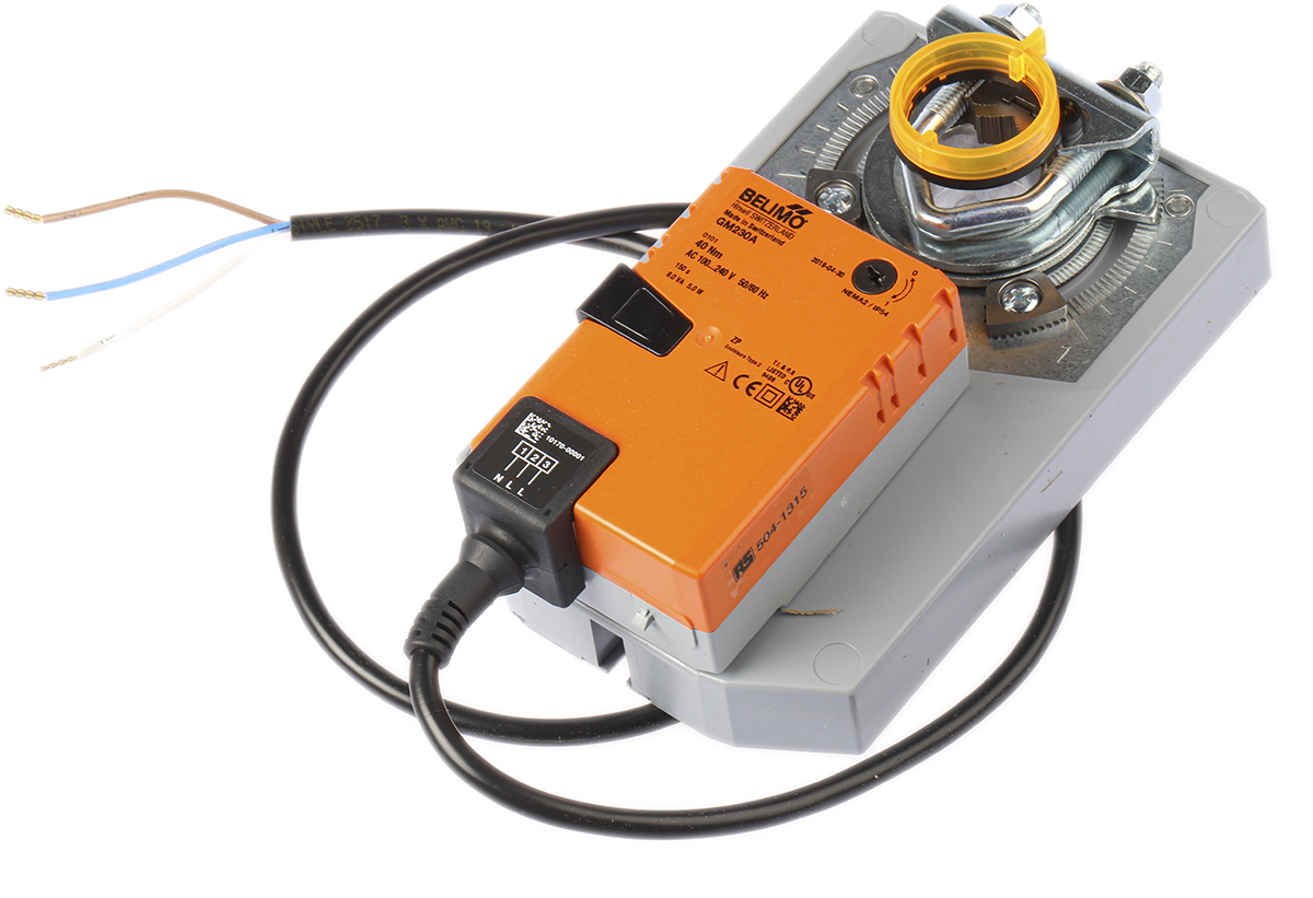 Belimo Open/Close Damper Actuator, 40Nm, 230 V ac