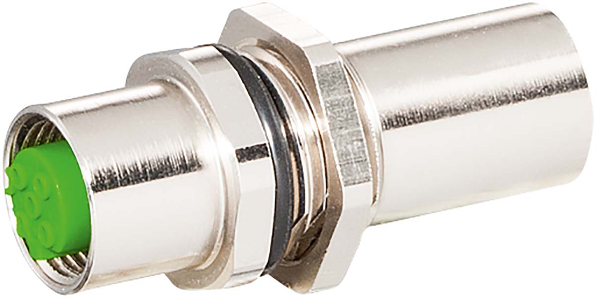 Murrelektronik Limited Circular Connector Adapter, 4 Contacts, M12 Connector, Socket, Female, IP67, 7000 Series
