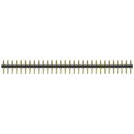 Samtec TLW Series Straight Through Hole Pin Header, 60 Contact(s), 2.54 mm Pitch, 2 Row, Unshrouded