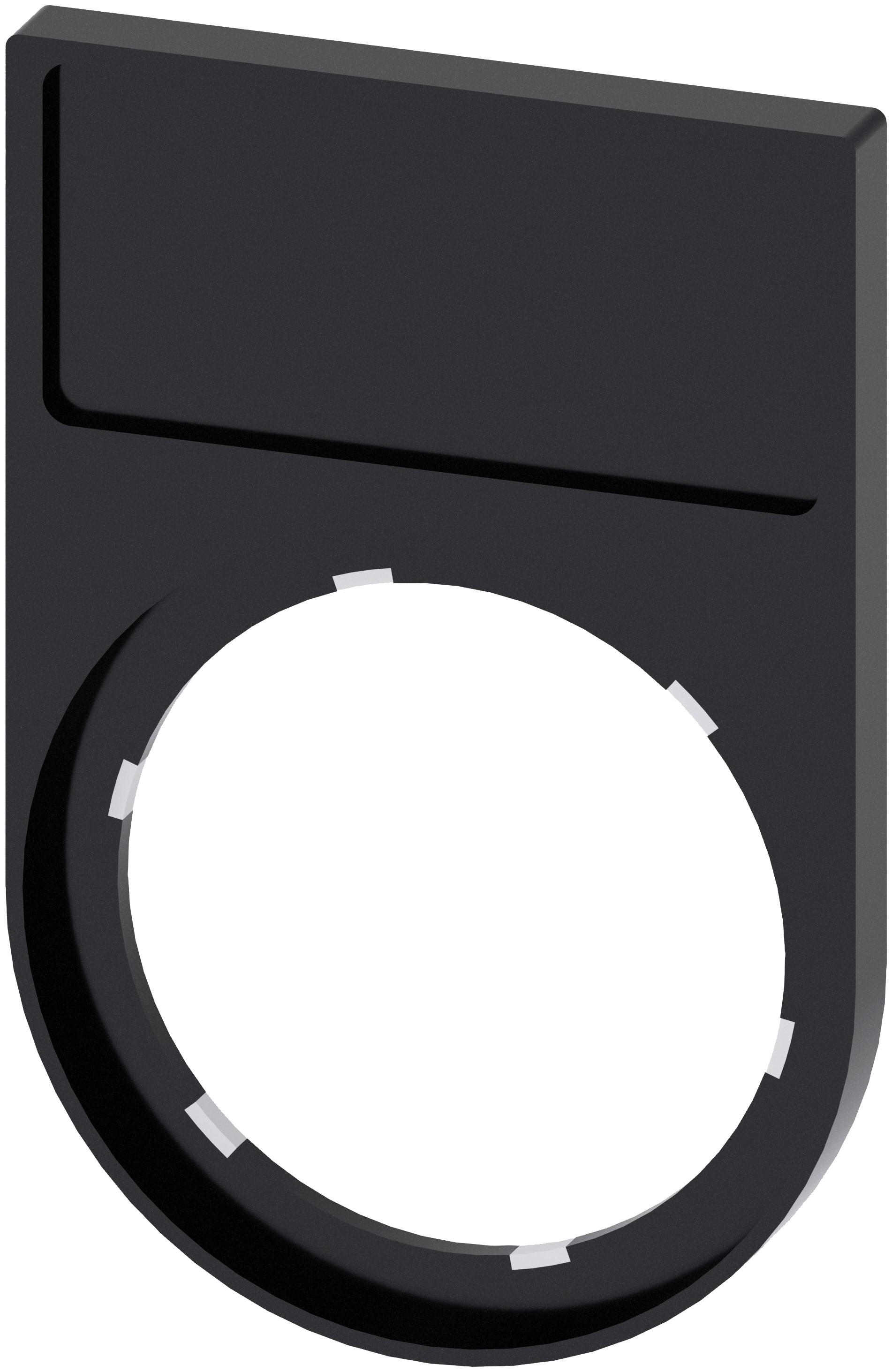 Siemens Label Holder for Use with Labeling Plate 12.5 mm x 27 mm
