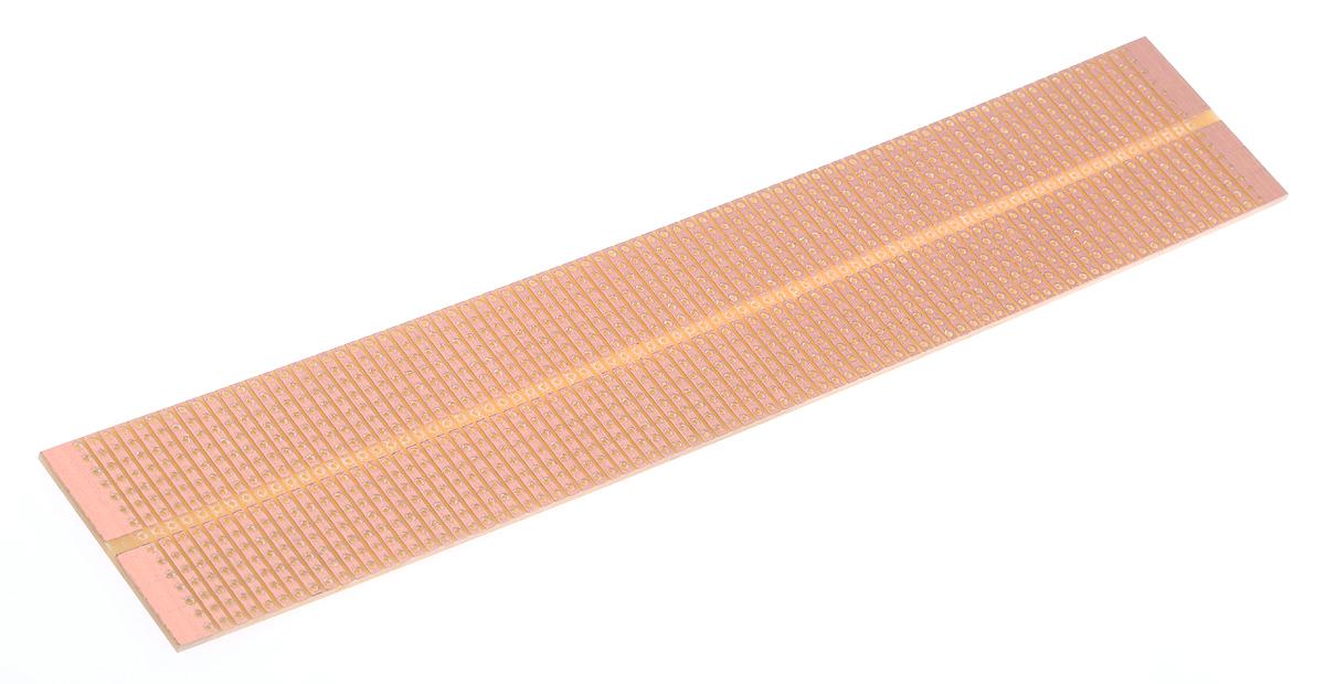 01-0171, Single-Sided Stripboard 38.1 x 214.6 x 1.6mm