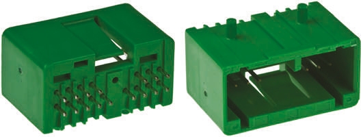 JAE IL-AG5 Series Straight Through Hole PCB Header, 14 Contact(s), 2.5 mm Pitch, 2 Row, Shrouded