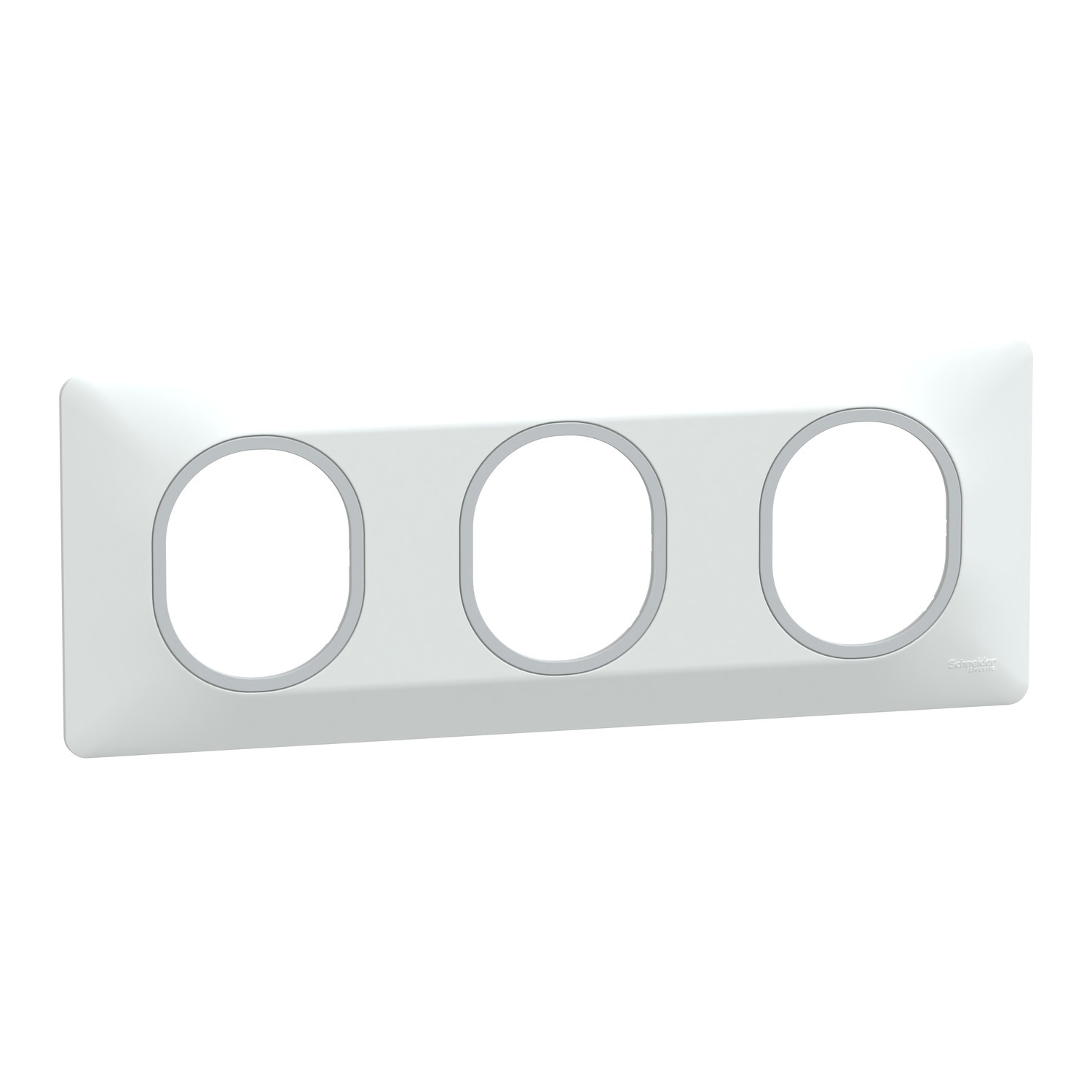 Schneider Electric White 3 Gang Light Switch Cover