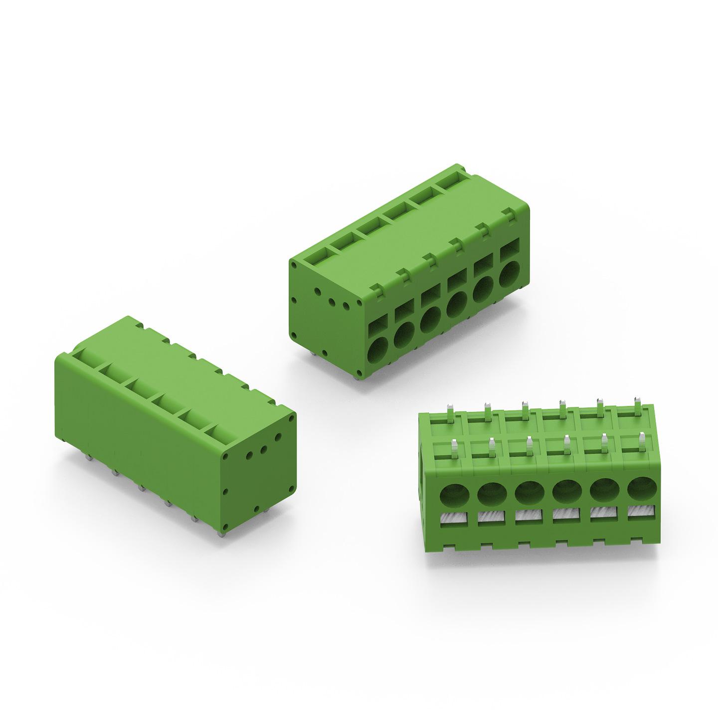 Wurth Elektronik WR-TBL Series PCB Terminal Block, 3-Contact, 5mm Pitch, Cable Mount, 1-Row