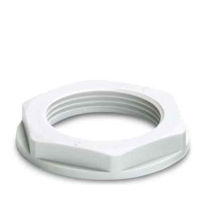 Phoenix Contact Light Grey Cable Gland Locknut, M40mm Thread