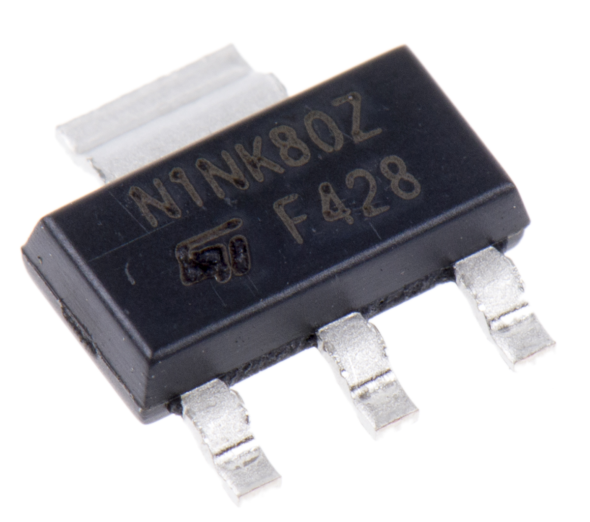 STMicroelectronics Type N-Channel MOSFET, 250 mA, 800 V Enhancement, 4-Pin SOT-223 STN1NK80Z