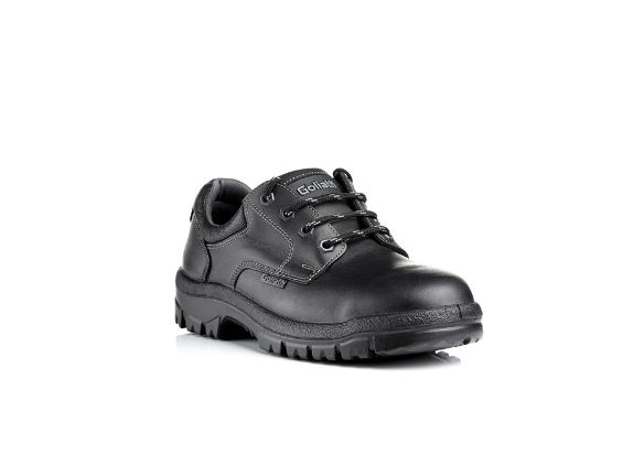 Goliath SDR16SI Unisex Black Stainless Steel Toe Capped Safety Shoes, UK 9, EU 43