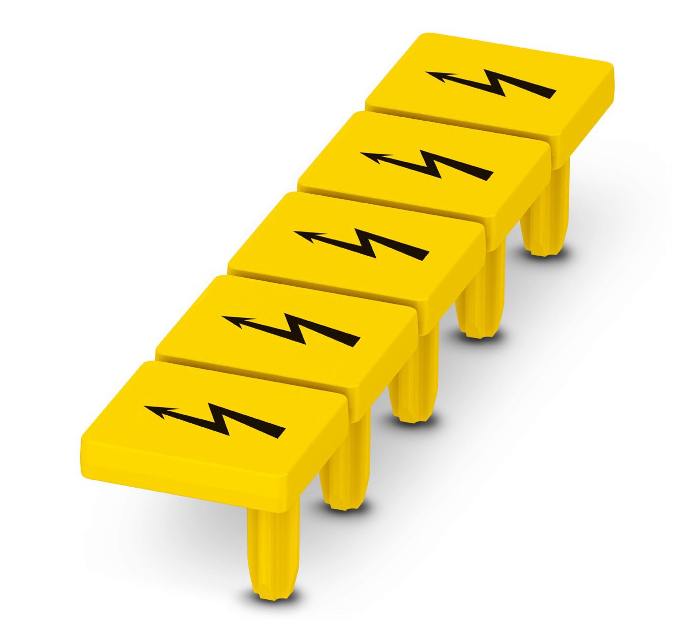 Phoenix Contact, WS PT 6 Marker Strip for use with  for use with Terminal Blocks