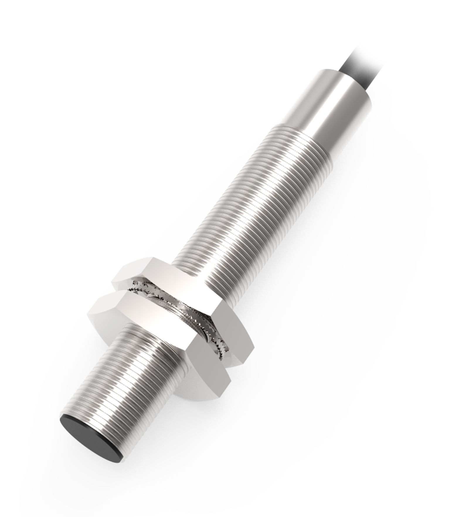 RS PRO Inductive Threaded Barrel Proximity Sensor, M5, 0.8 mm Detection, PNP NO, 10 → 30 V dc