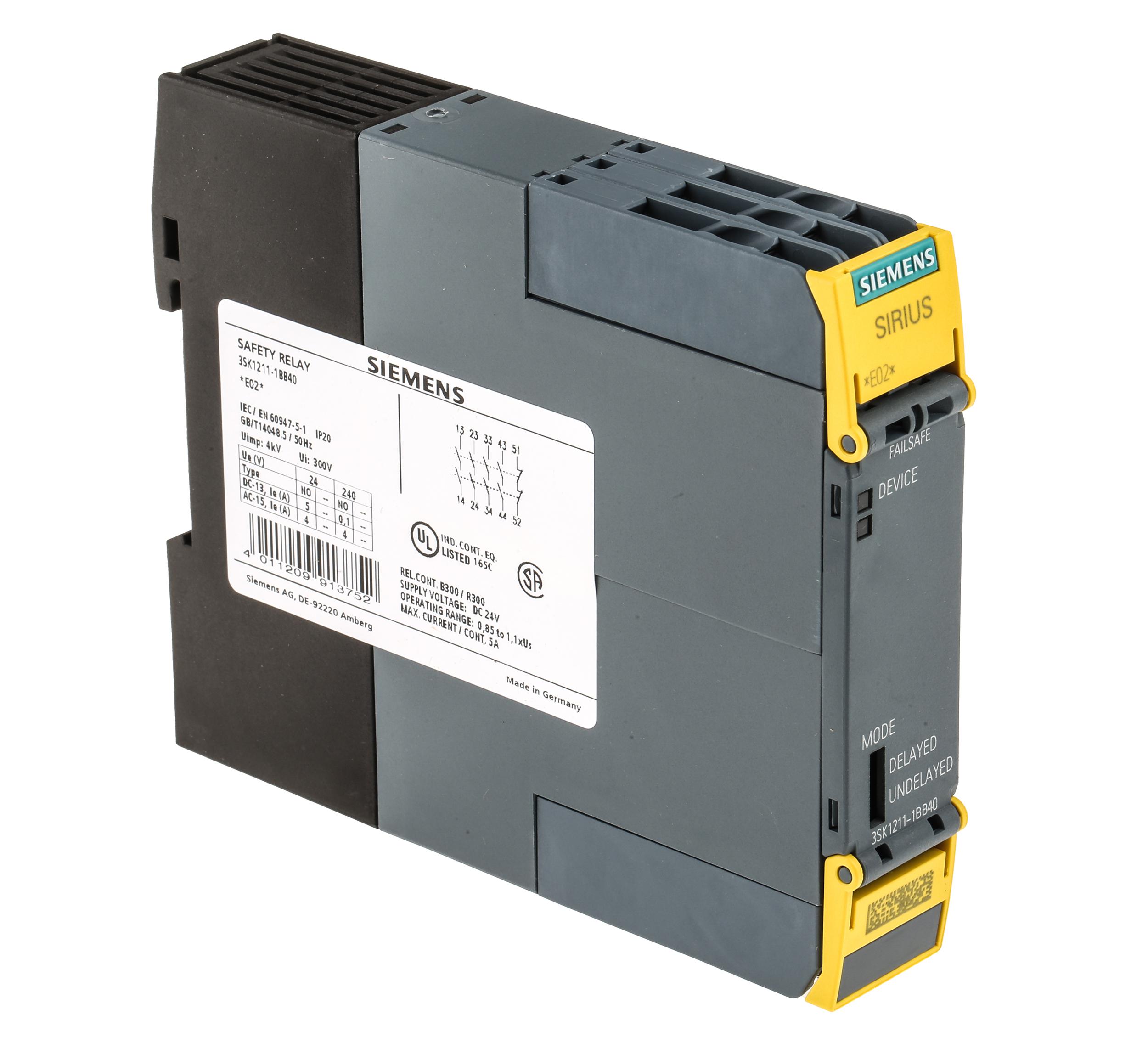 Siemens Safety Relay