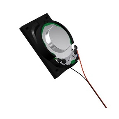 PUI Audio 3W Miniature Speaker, 40 x 28.5 x 11.7mm