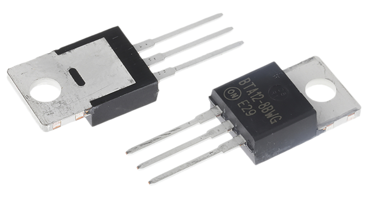 Littelfuse Through Hole, 3-pin, TRIAC, 800V, Gate Trigger 1.7V 800V