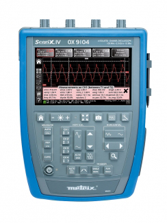 Metrix SCOPIX IV Series, 100 MHz Handheld Oscilloscope, 4