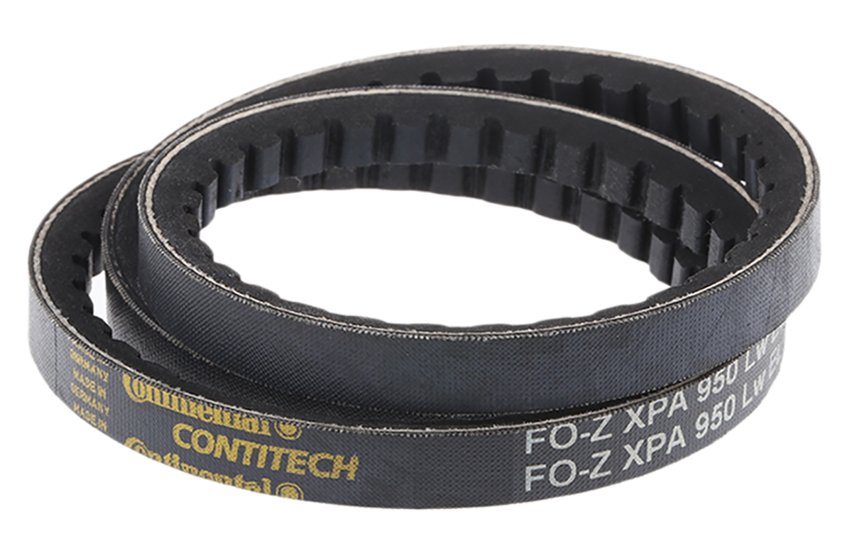 Contitech Drive Belt, belt section XPA, 950mm Length
