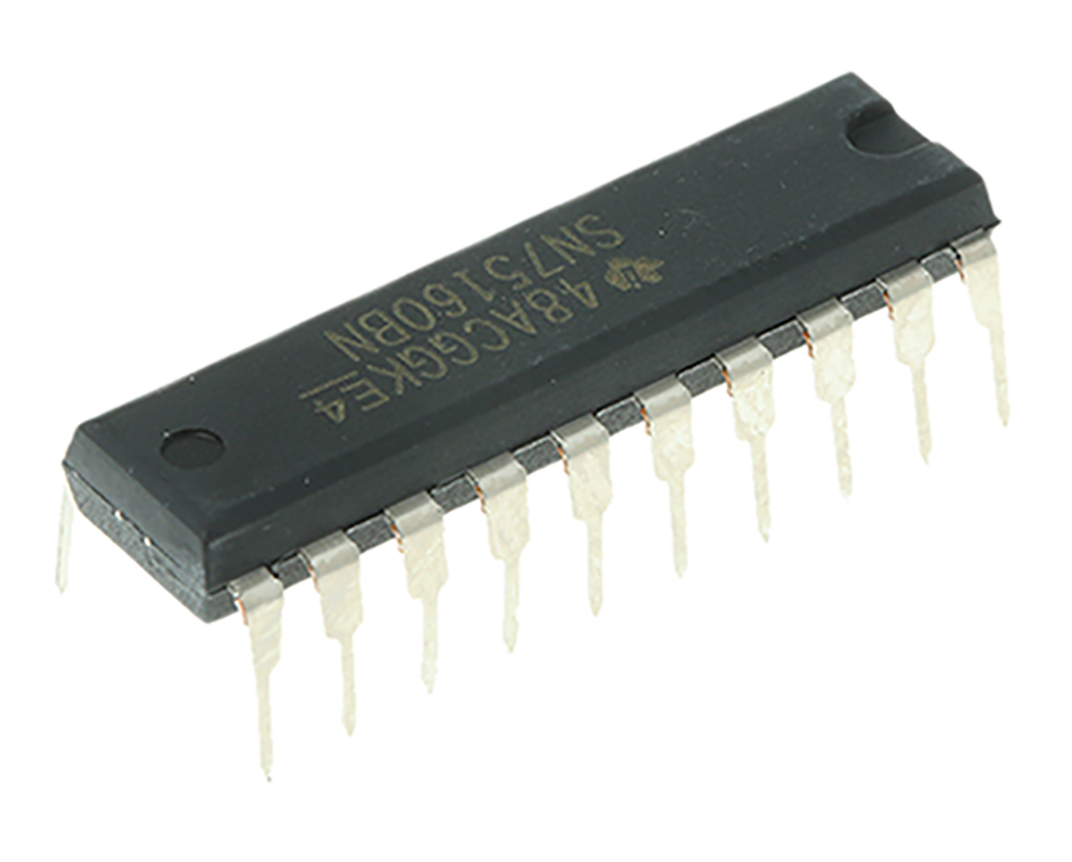 Texas Instruments SN75160BN Line Transceiver, 20-Pin PDIP