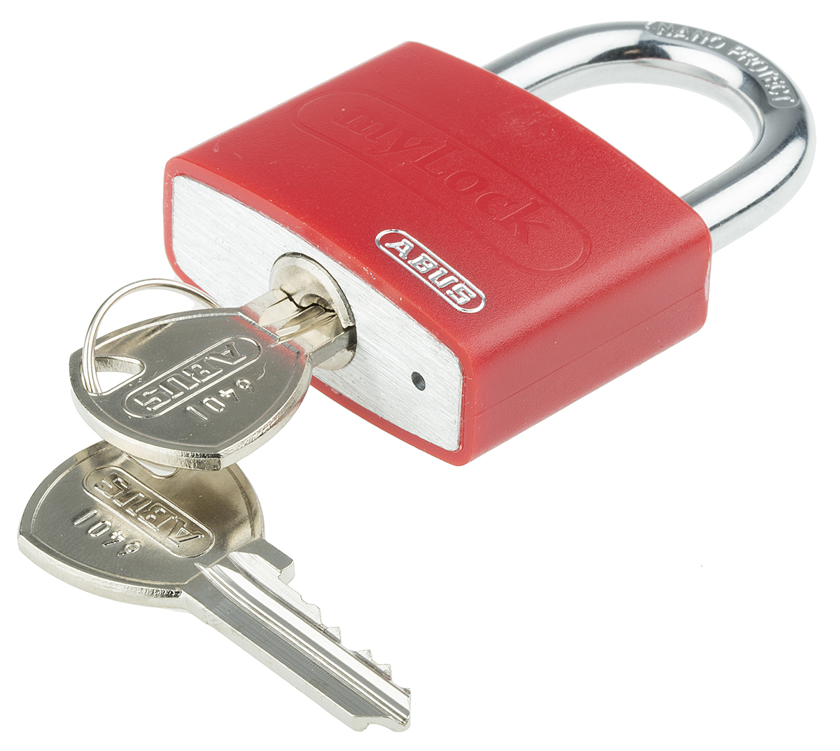 ABUS Key Weatherproof Aluminium, Steel Safety Padlock, Keyed Alike, 6.5mm Shackle, 43mm Body