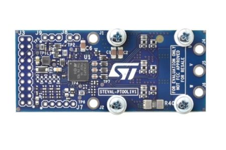 STMicroelectronics Reference Design Based on STSPIN32F0B for Power Tool Driven by LV BLDC Motors Motor Controller for