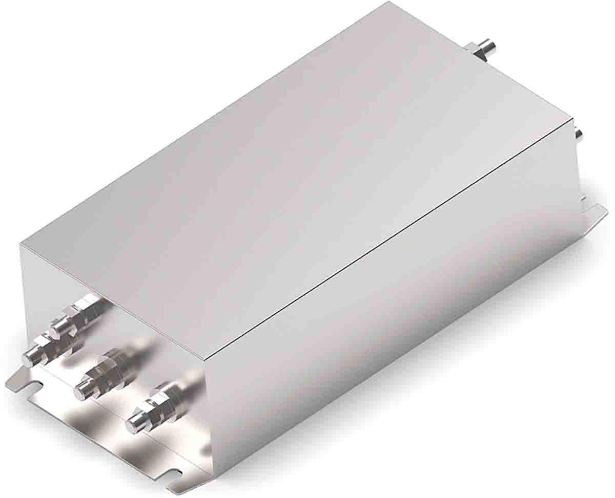 TE Connectivity, KEB 100A 520 V ac 50 → 60Hz, Chassis Mount EMI Filter, Threaded Bolt 3 Phase
