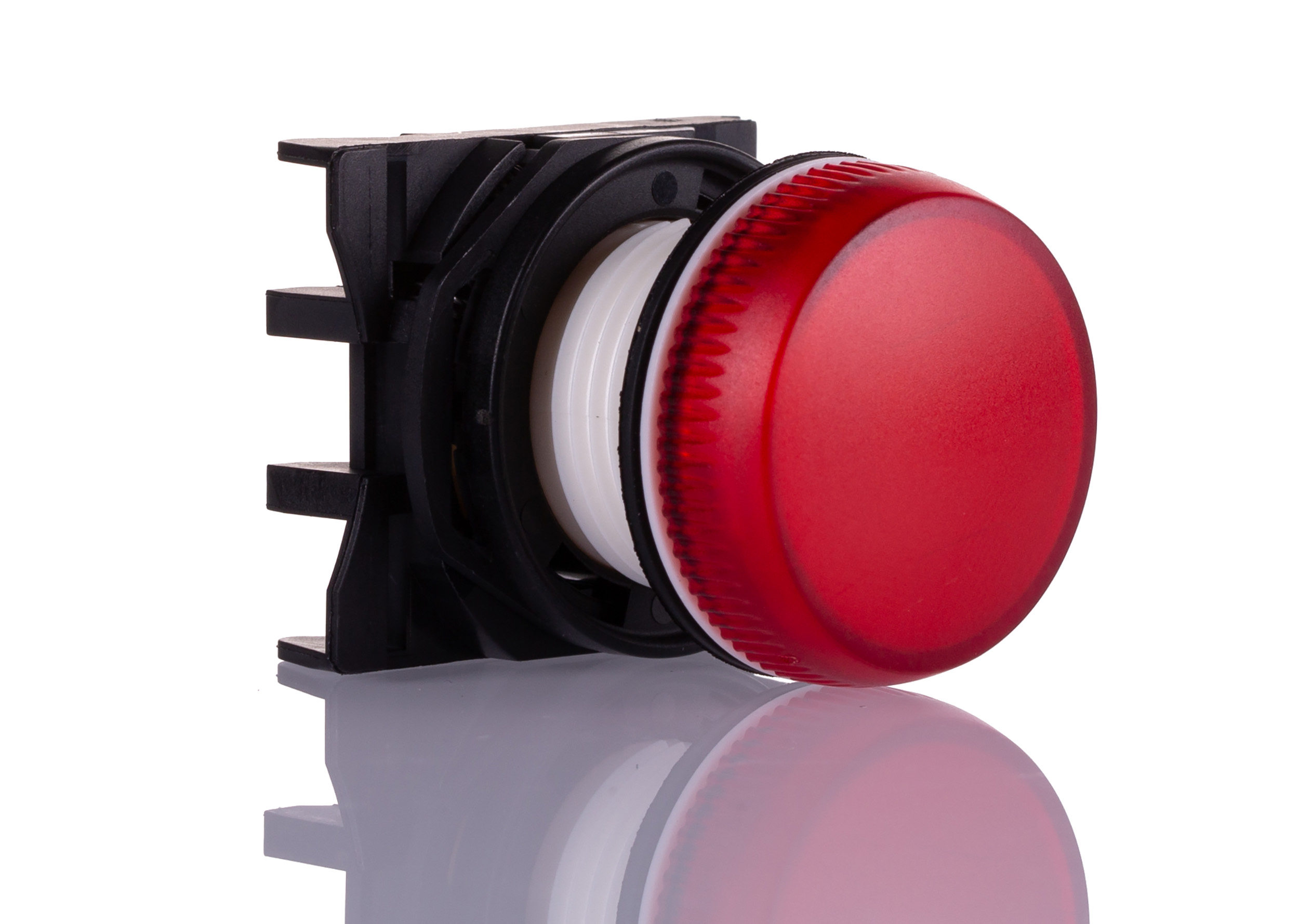 Allen Bradley, 800F, Panel Red LED Pilot Light, 22mm Cutout, Round, 240V ac