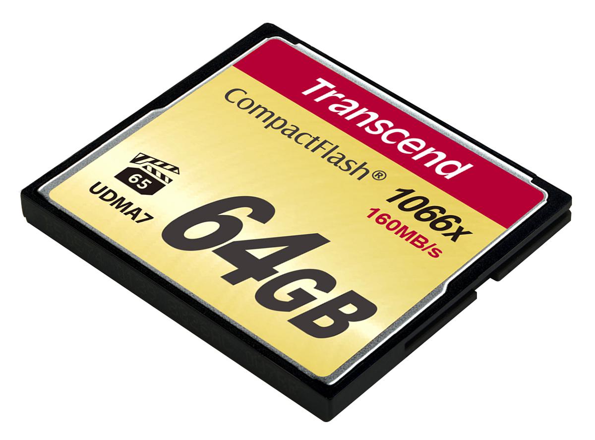 Transcend CompactFlash 64 GB MLC Compact Flash Card