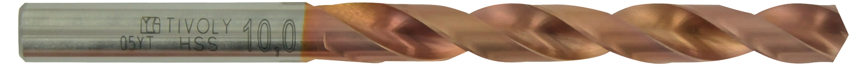 Tivoly 1145414 Series High Speed Steel, 10.5mm Diameter, 133 mm Overall