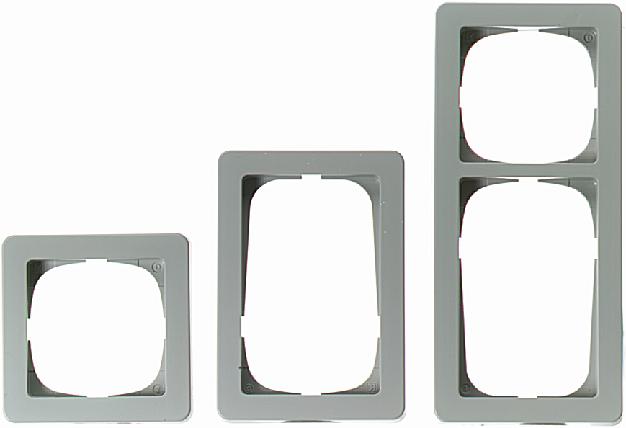 LK White 1 Gang Frame