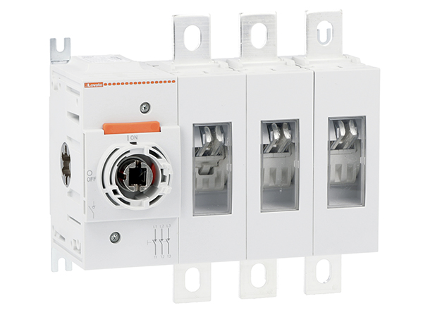 Lovato 3P Pole Screw Mount Switch Disconnector - 500A Maximum Current, 500kW Power Rating