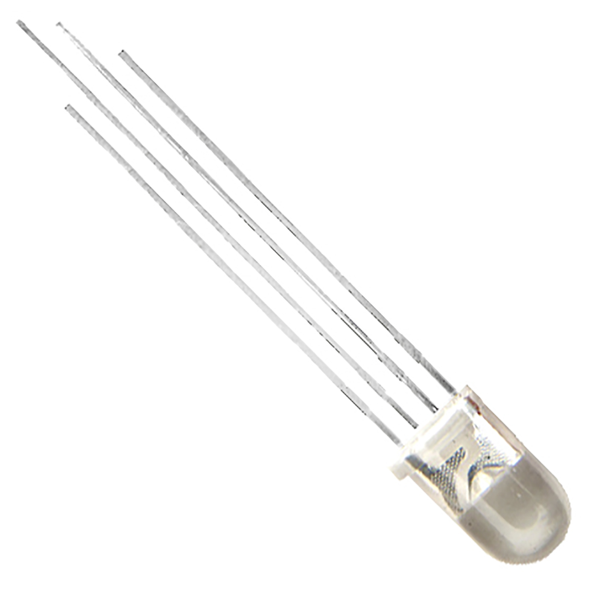 Kingbright2.5 V, 4 V, 4.1 V RGB LED 5mm Through Hole, L-154A4SURKQBDZGW