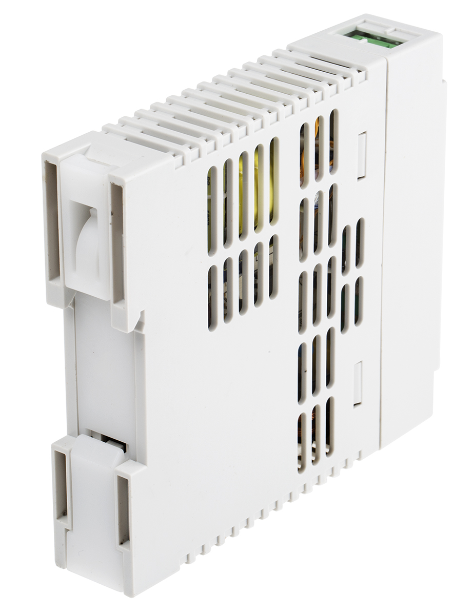 RS PRO Switched Mode DIN Rail Power Supply, 230V ac, 15V dc dc Output, 1A Output, 15W