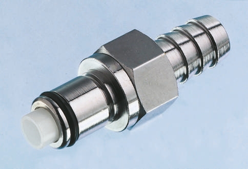 Colder Products Hose Connector, Straight Hose Tail Coupling 1/4in ID, 17.3 bar