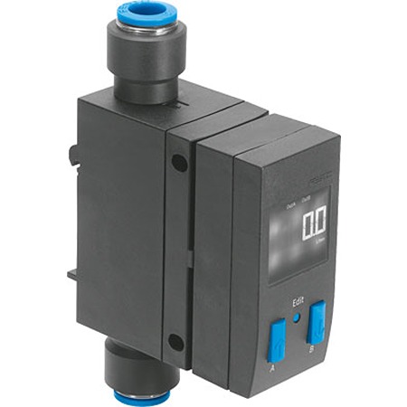 Festo SFAB Series Flow Rate Measurement Flow Sensor, 2 L/min Min, 200 L/min Max