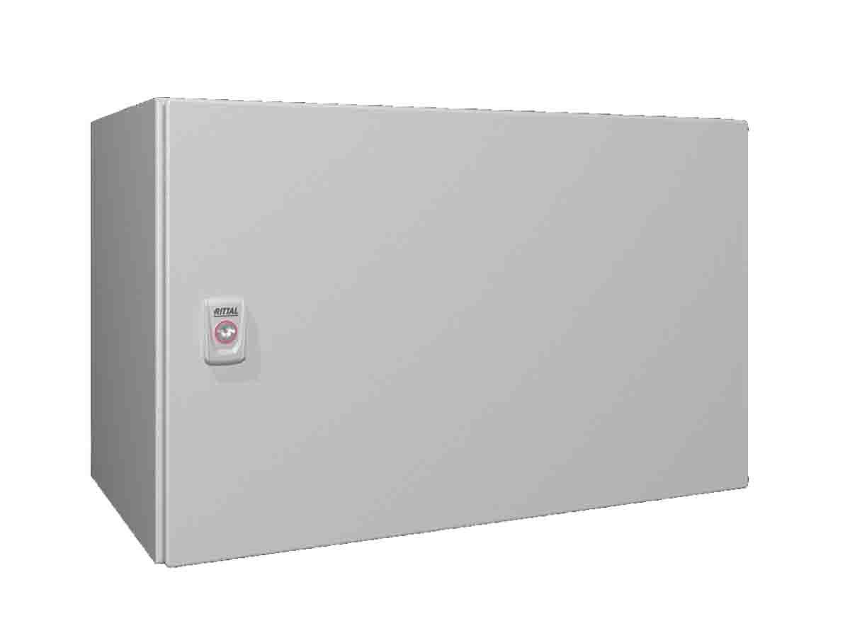 Rittal AX Series Sheet Steel Wall Box, IP66, 380 mm x 600 mm x 350mm