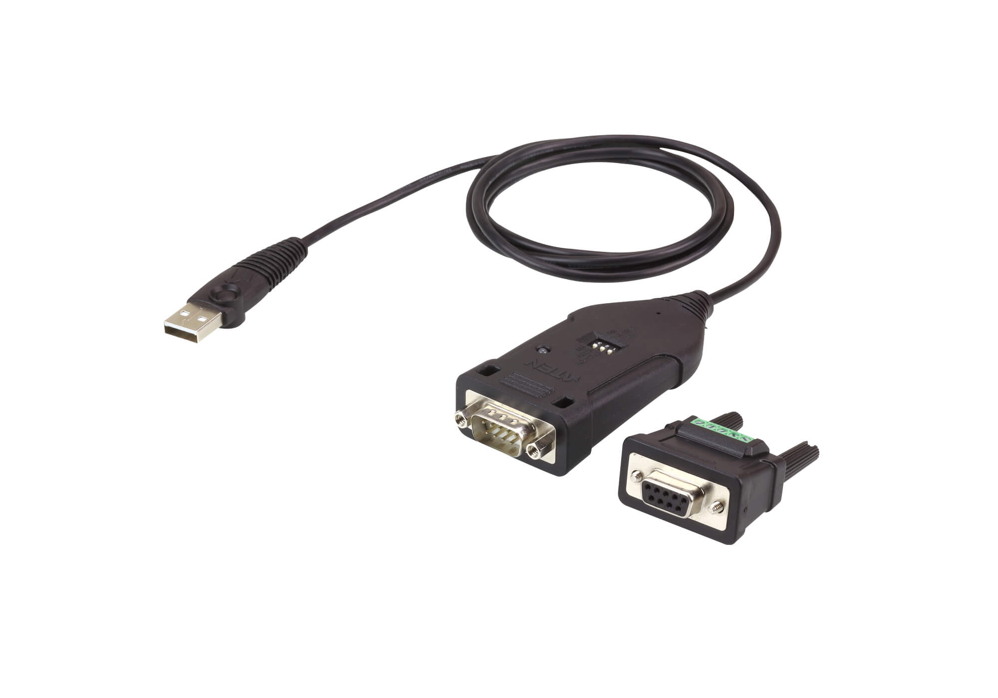 Aten USB USB B Male to D-sub, 9 Pin Male Interface Adapter