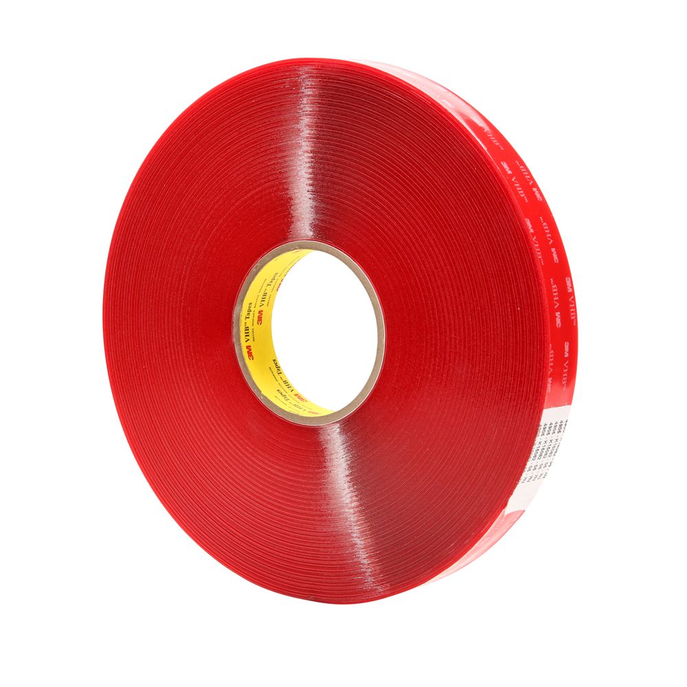 3M 4905F, VHB Clear Foam Tape, 25.0mm x 66.0m, 0.50mm Thick
