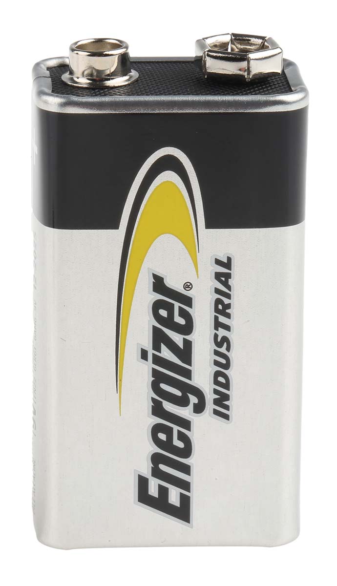 Energizer Industrial Alkaline 9V Batteries PP3